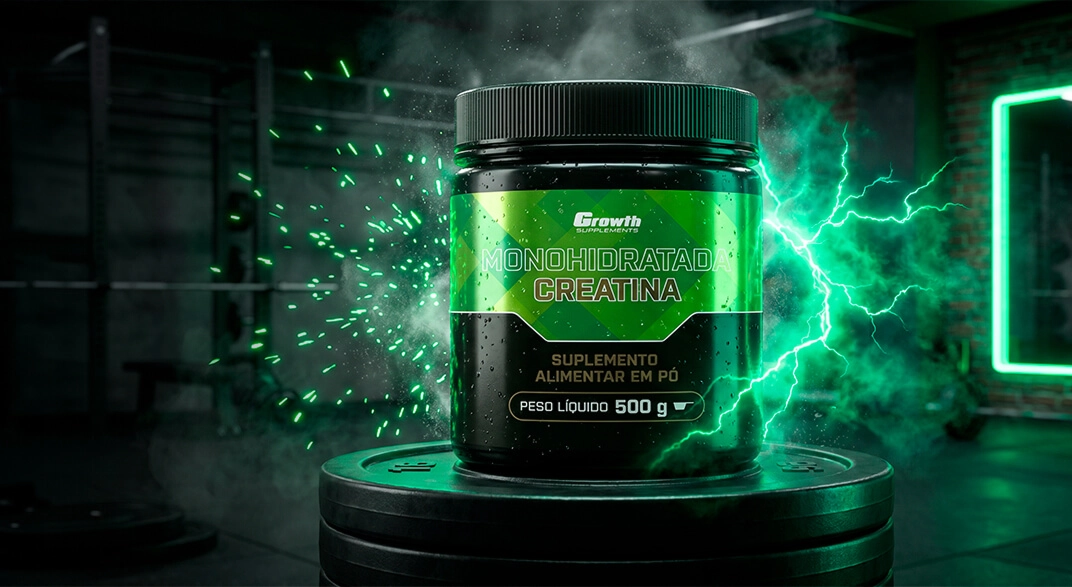 Creatina Monohidratada 500g - Growth Suplements