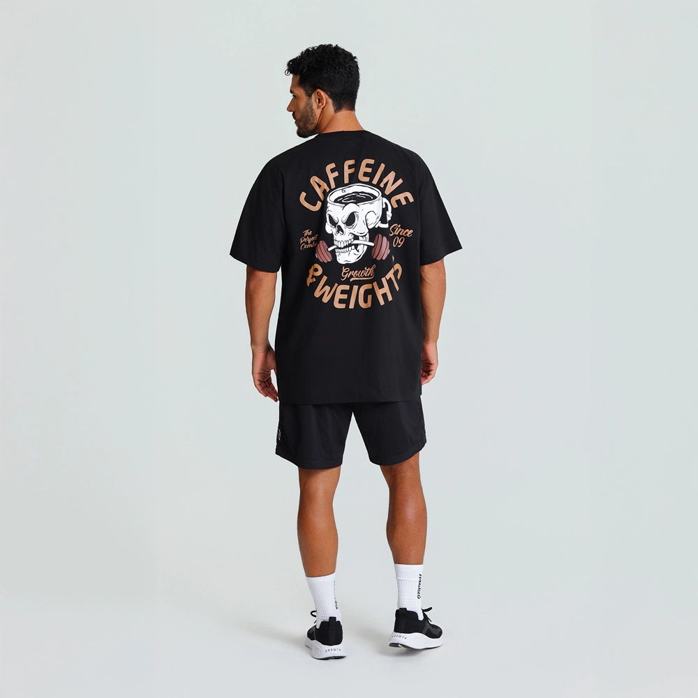 Camiseta Comic Caffeine & Weights 