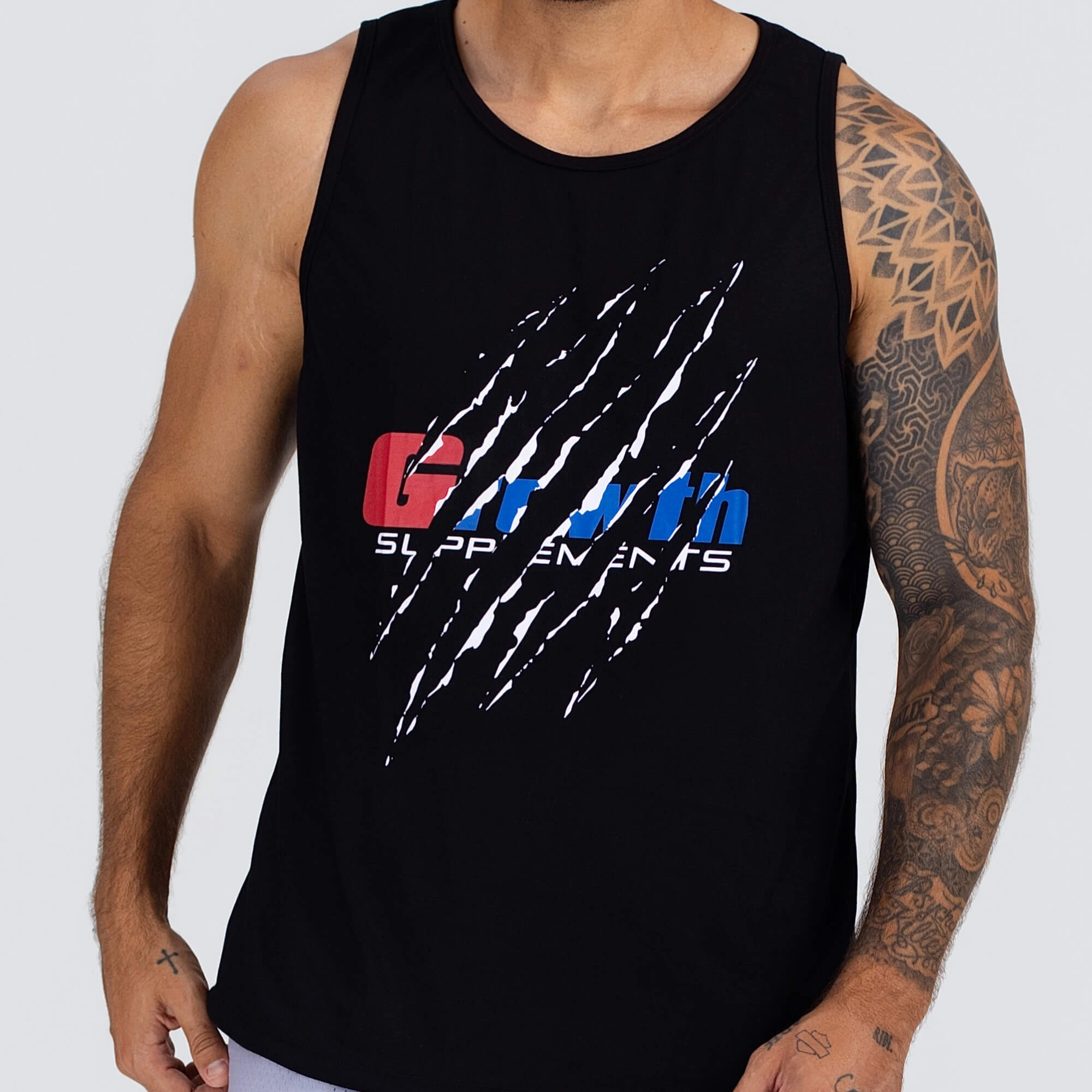 Regata Casual Growth  Garras Preto
