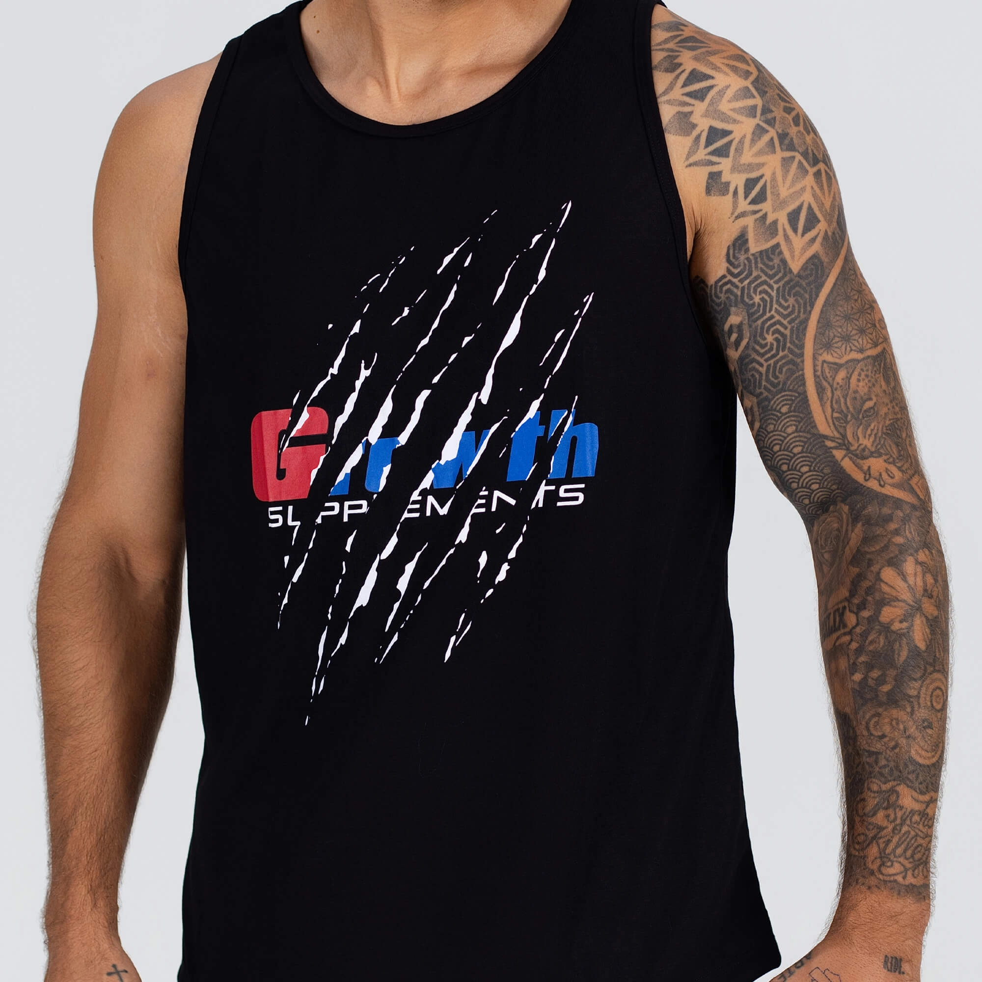 Regata Casual Growth  Garras Preto