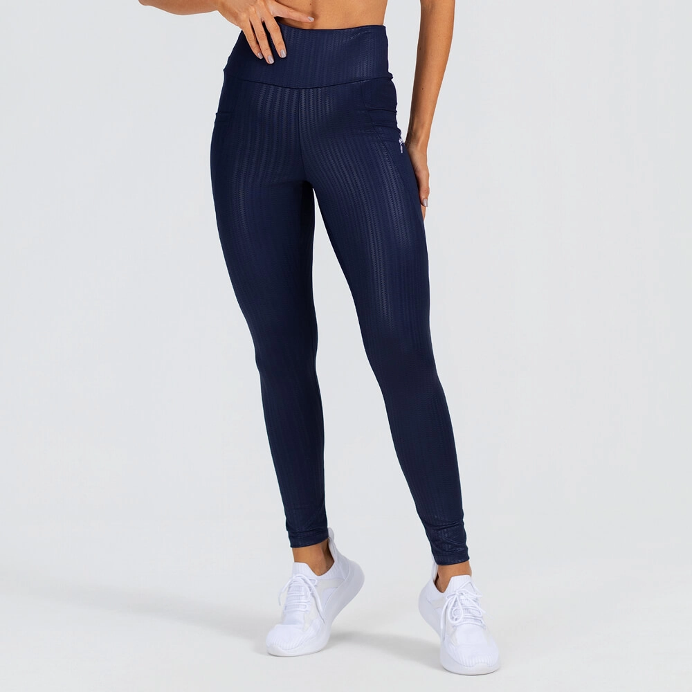  Legging malha texturizada Manuscrito