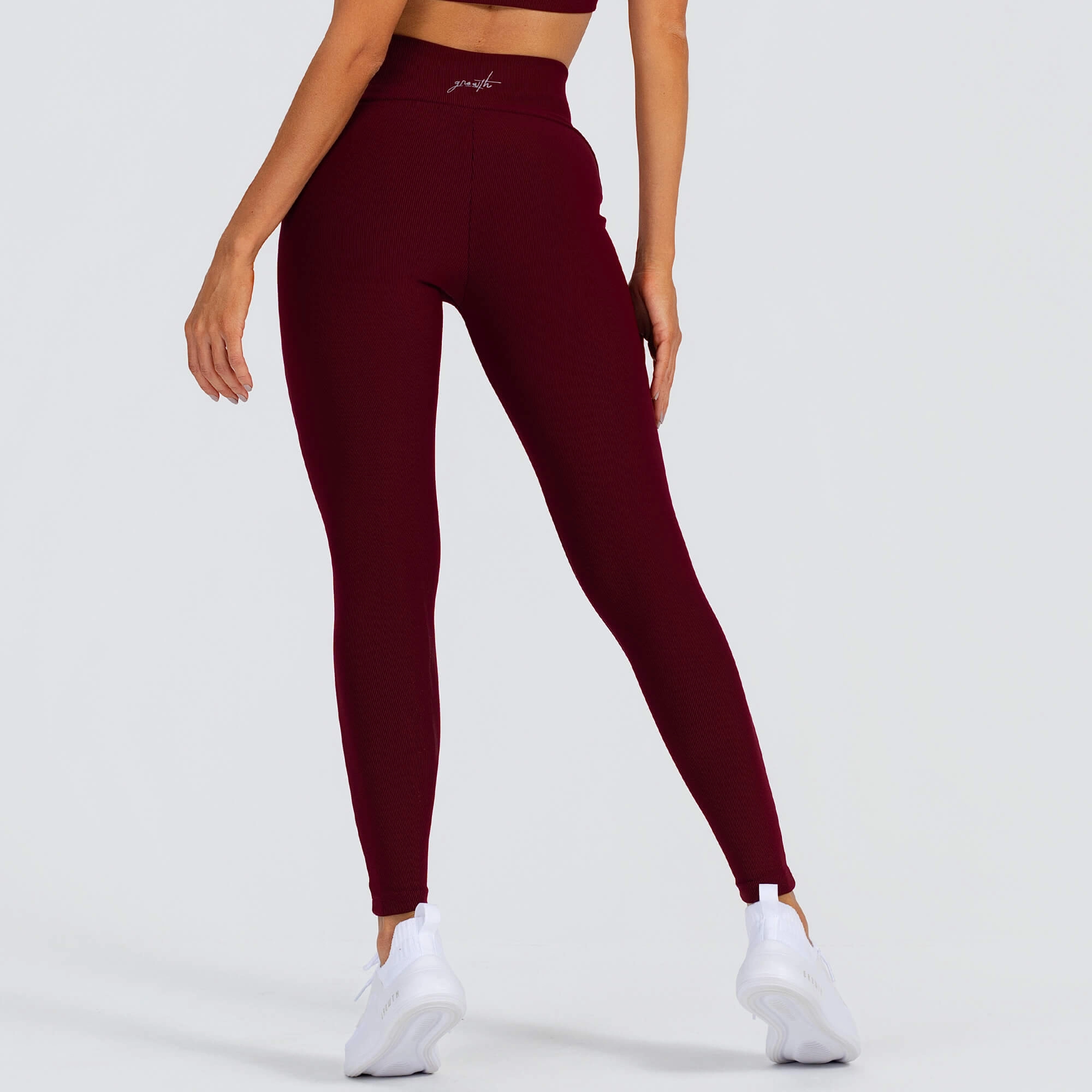 Legging malha canelado 2 tons