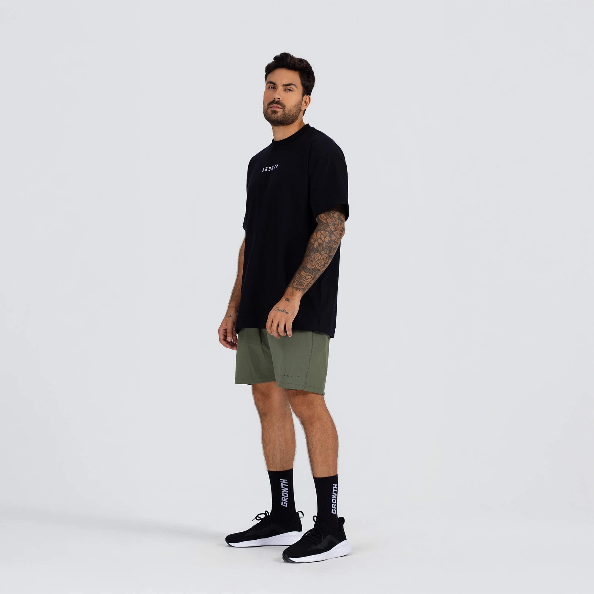 Camiseta Oversized Growth Under Garras 