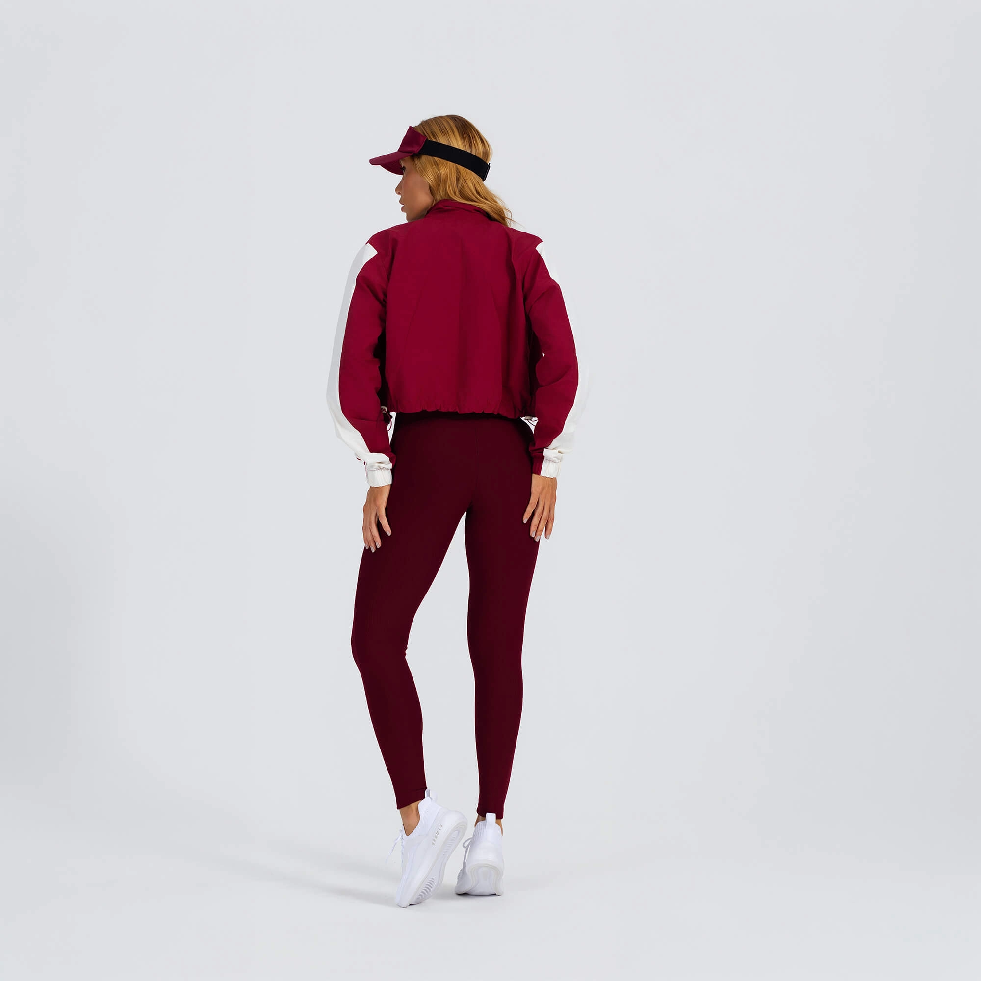 Jaqueta Bicolor Growth Ruby com off