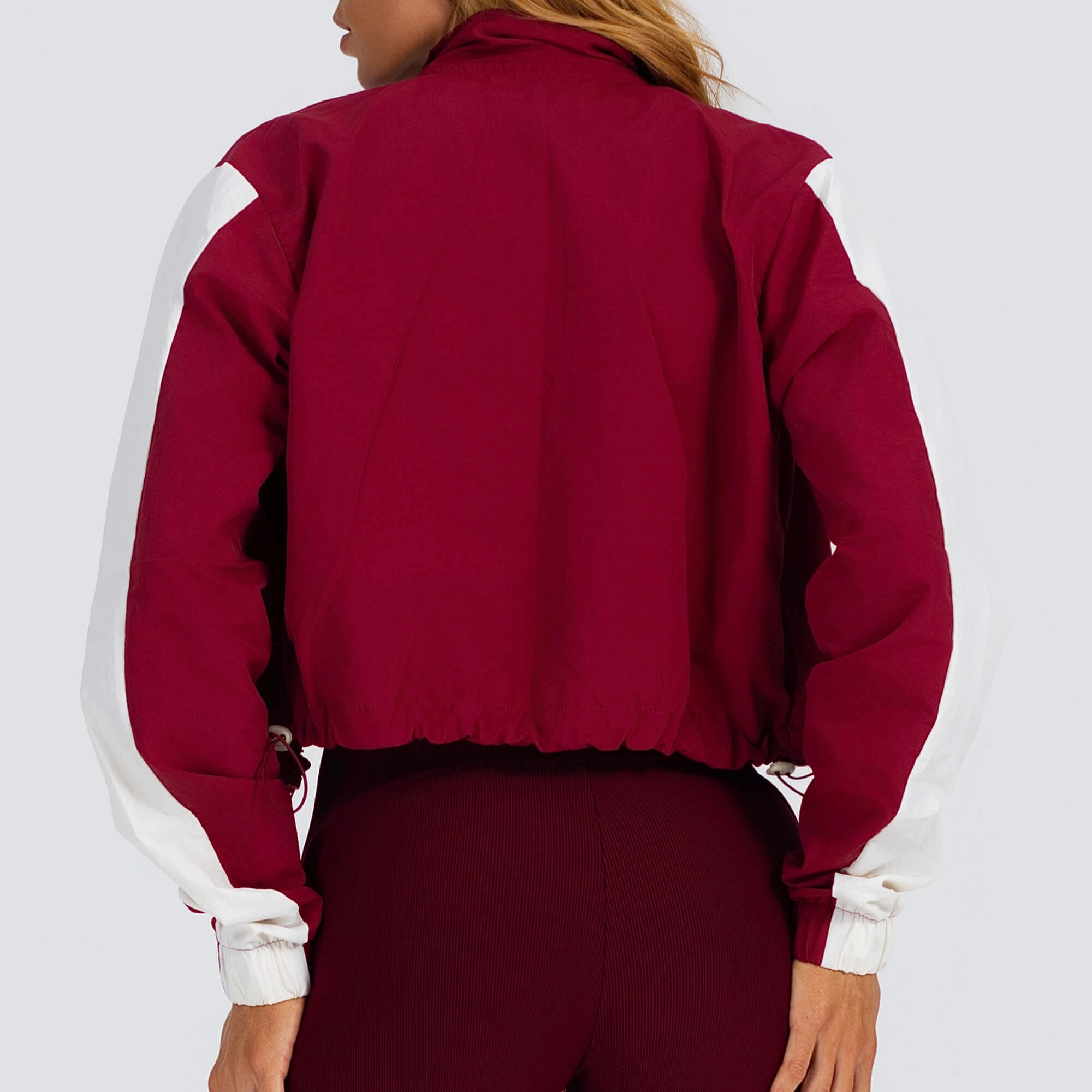 Jaqueta Bicolor Growth Ruby com off