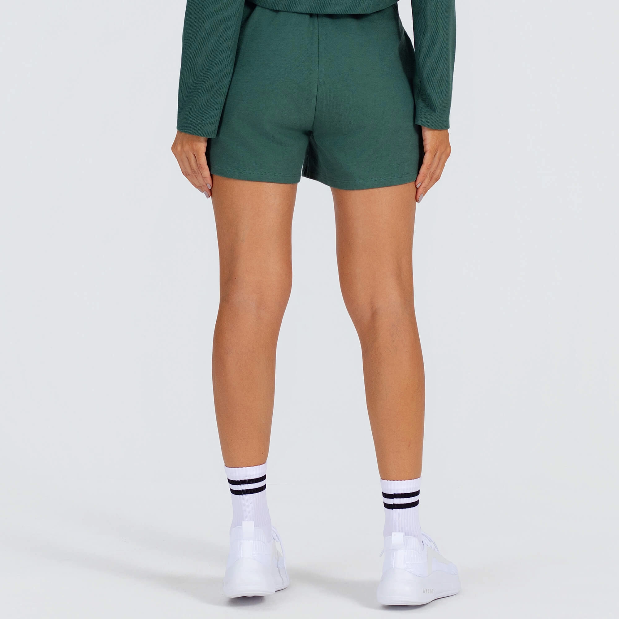 Shorts Malha Com Cadarço Growth  Verde Amazônia