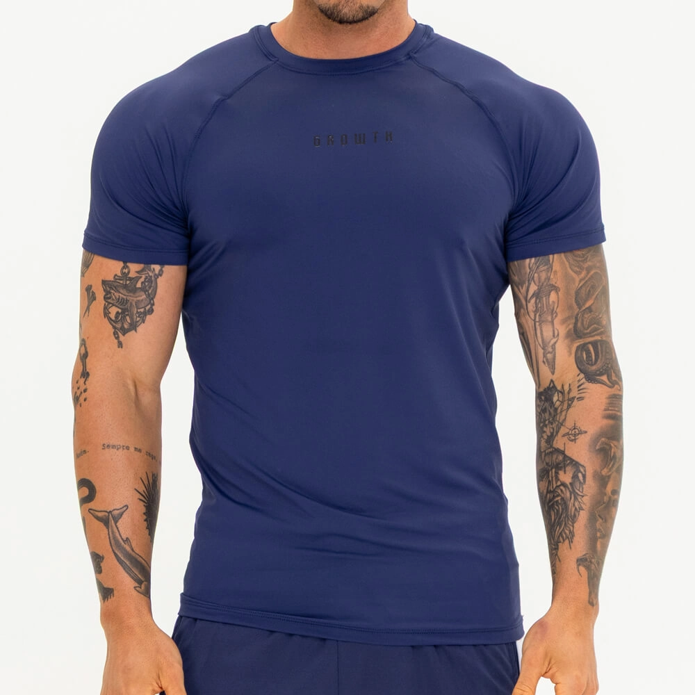 Camiseta Growth Térmica Azul Marinho