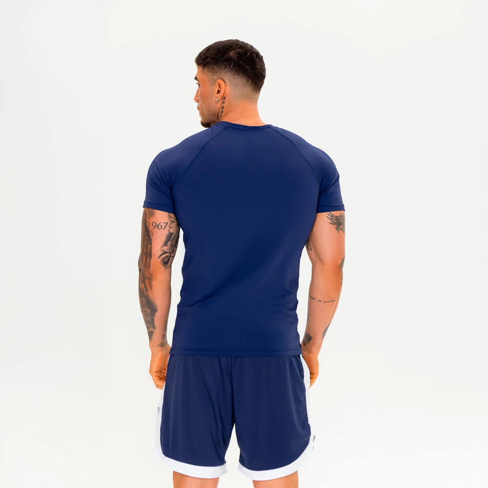 Camiseta Growth Térmica Azul Marinho