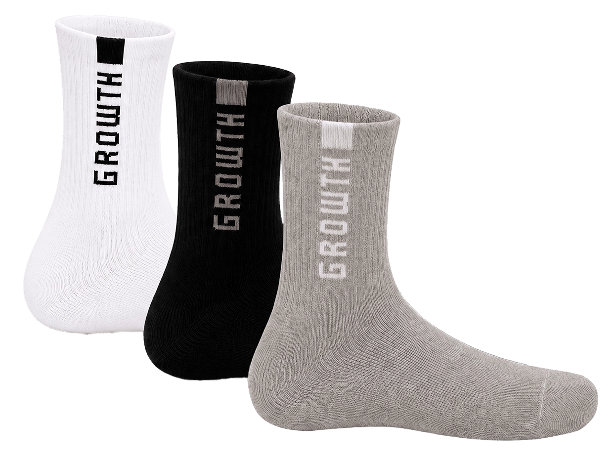 Foto do produto KIT 3X MEIAS PREMIUM GROWTH UNDER VERT