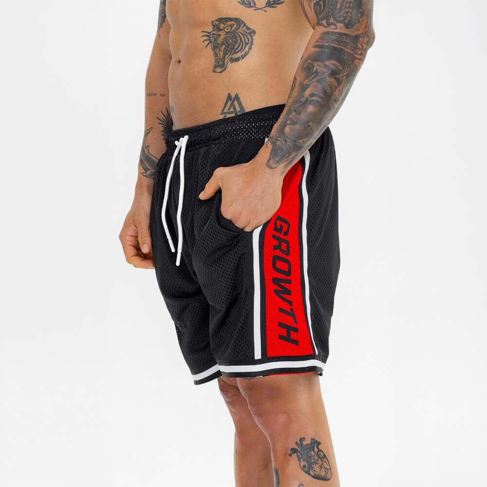 Bermuda Growth NBA Faixa Lateral Vermelha