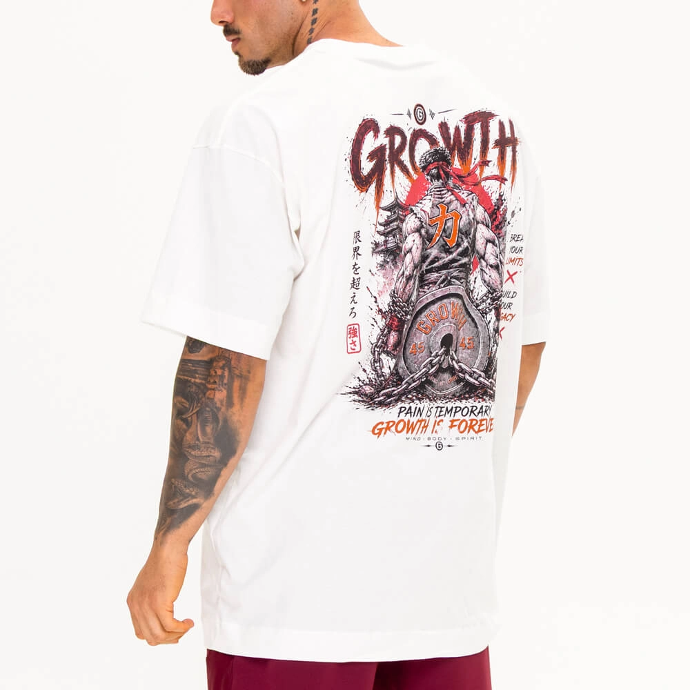 Camiseta Growth Oversized Is Forever