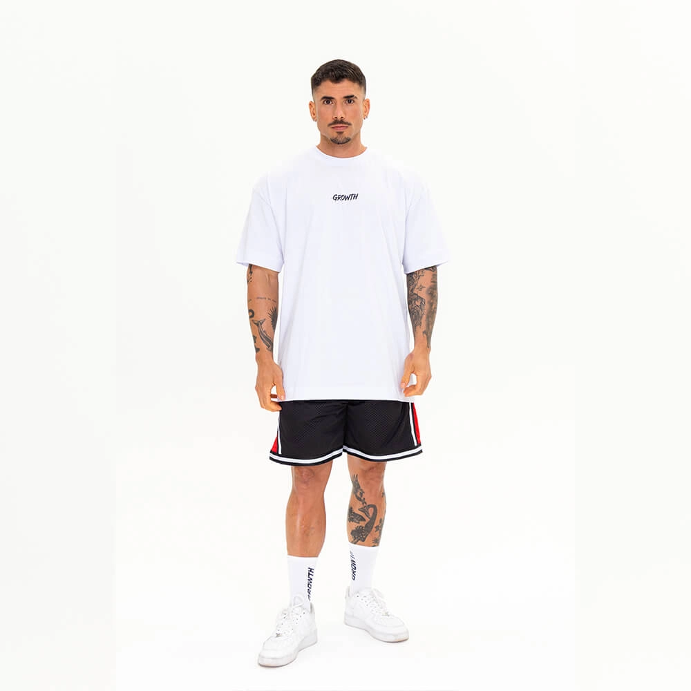 Camiseta Growth Oversized Discipline Branco