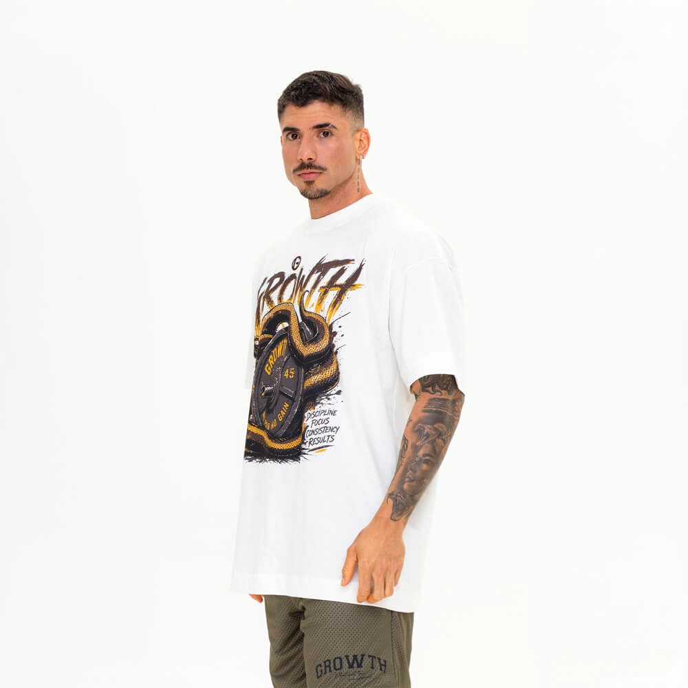 Camiseta Growth Oversized No Pain No Gain