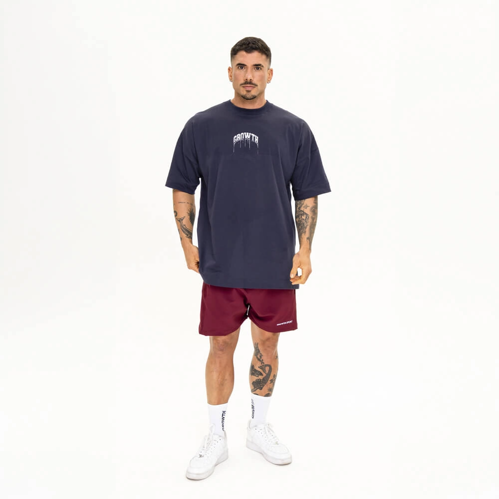 Camiseta Growth Oversized Logo Derretendo