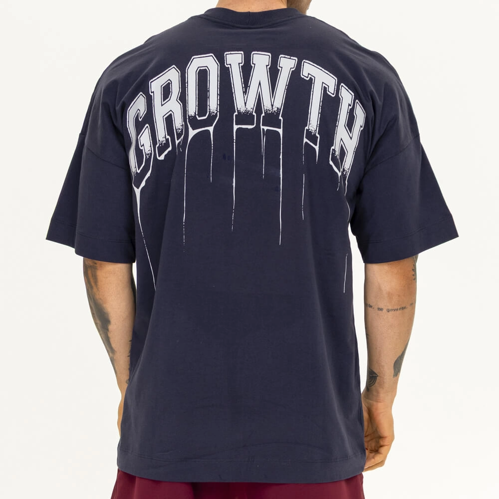 Camiseta Growth Oversized Logo Derretendo