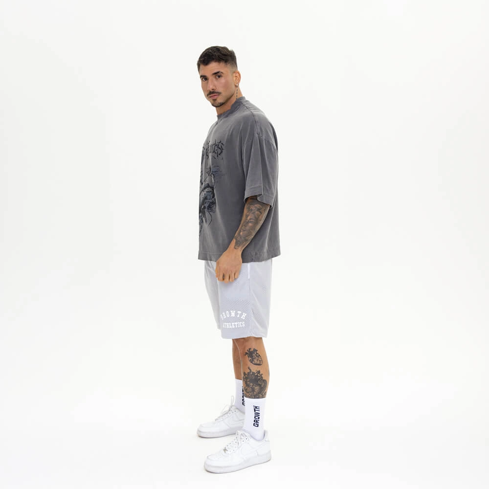 Camiseta Growth Oversized Boxer Lavada