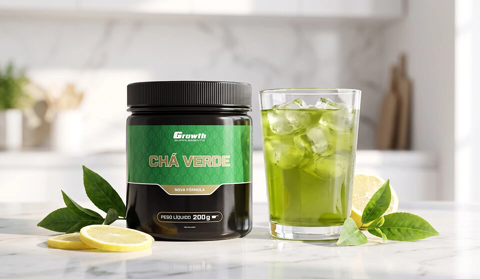 GROWTH SUPPLEMENTS - Duas Embalagens de Growth Chá Verde